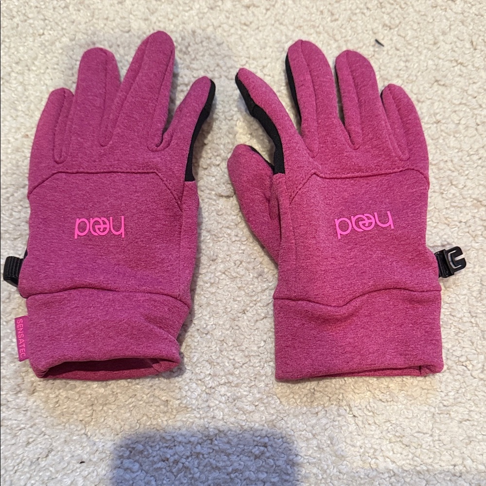Head Vibrant Pink Winter Gloves(Touchscreen approved)(Ships from OR)